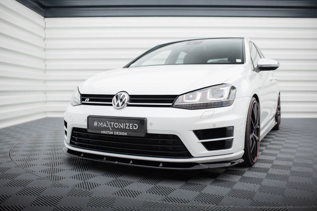 Maxton Design Splitter (V6) | Volkswagen Golf 7 R/R-line