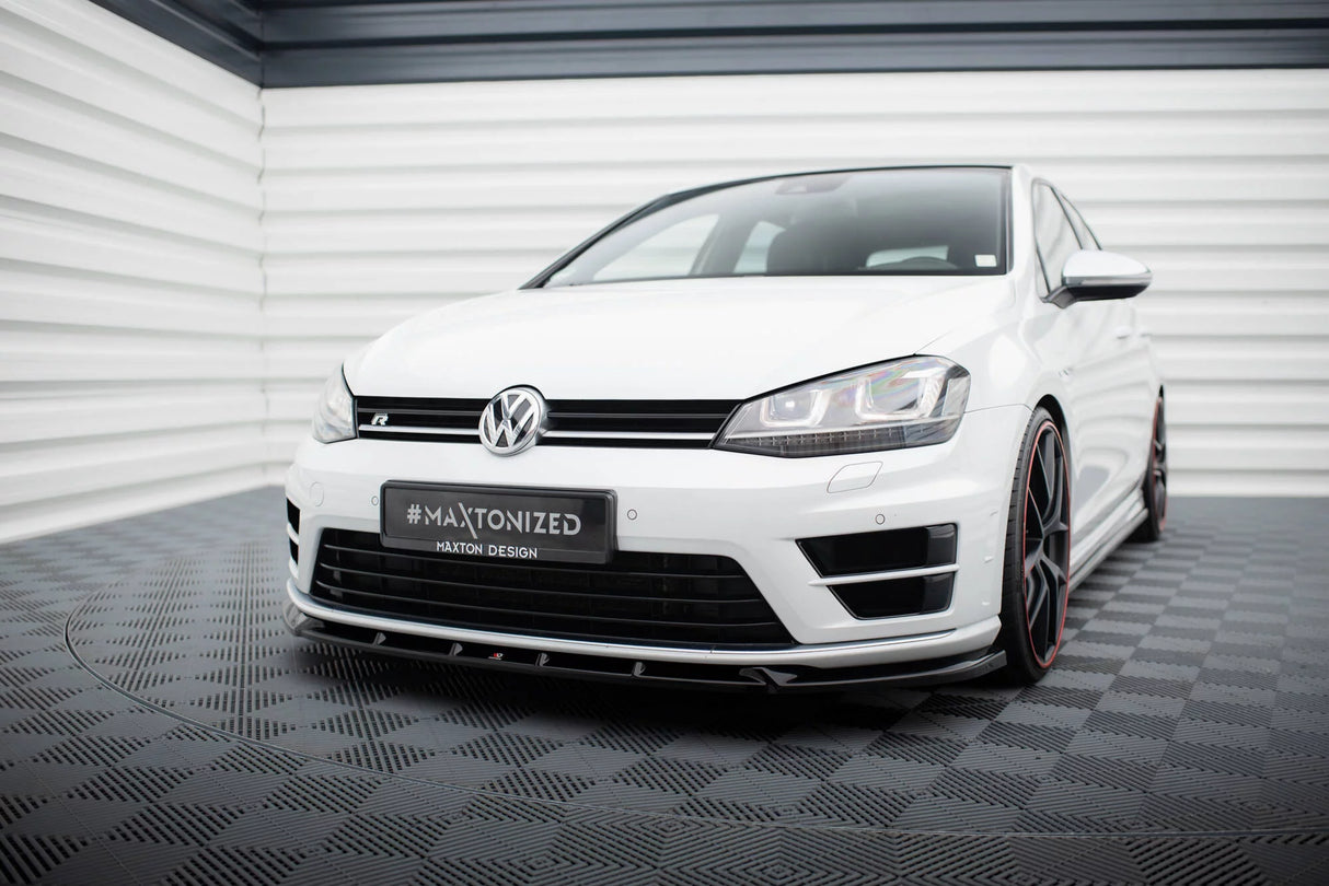 Maxton Design Splitter (V5) | Volkswagen Golf 7 R/R-line