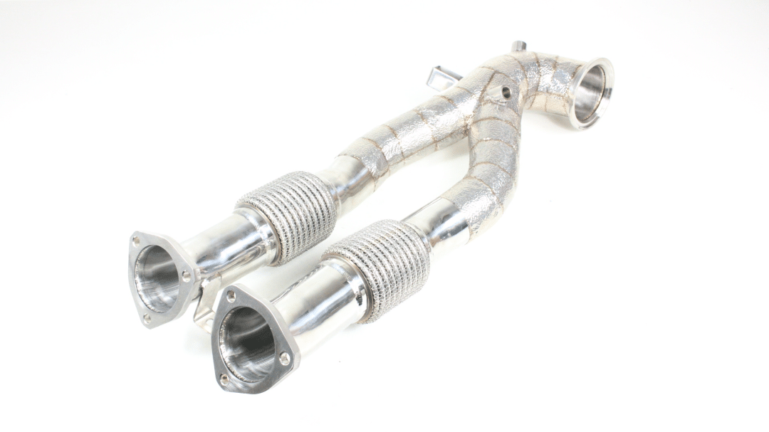 RS3 8V | downpipe met racecats