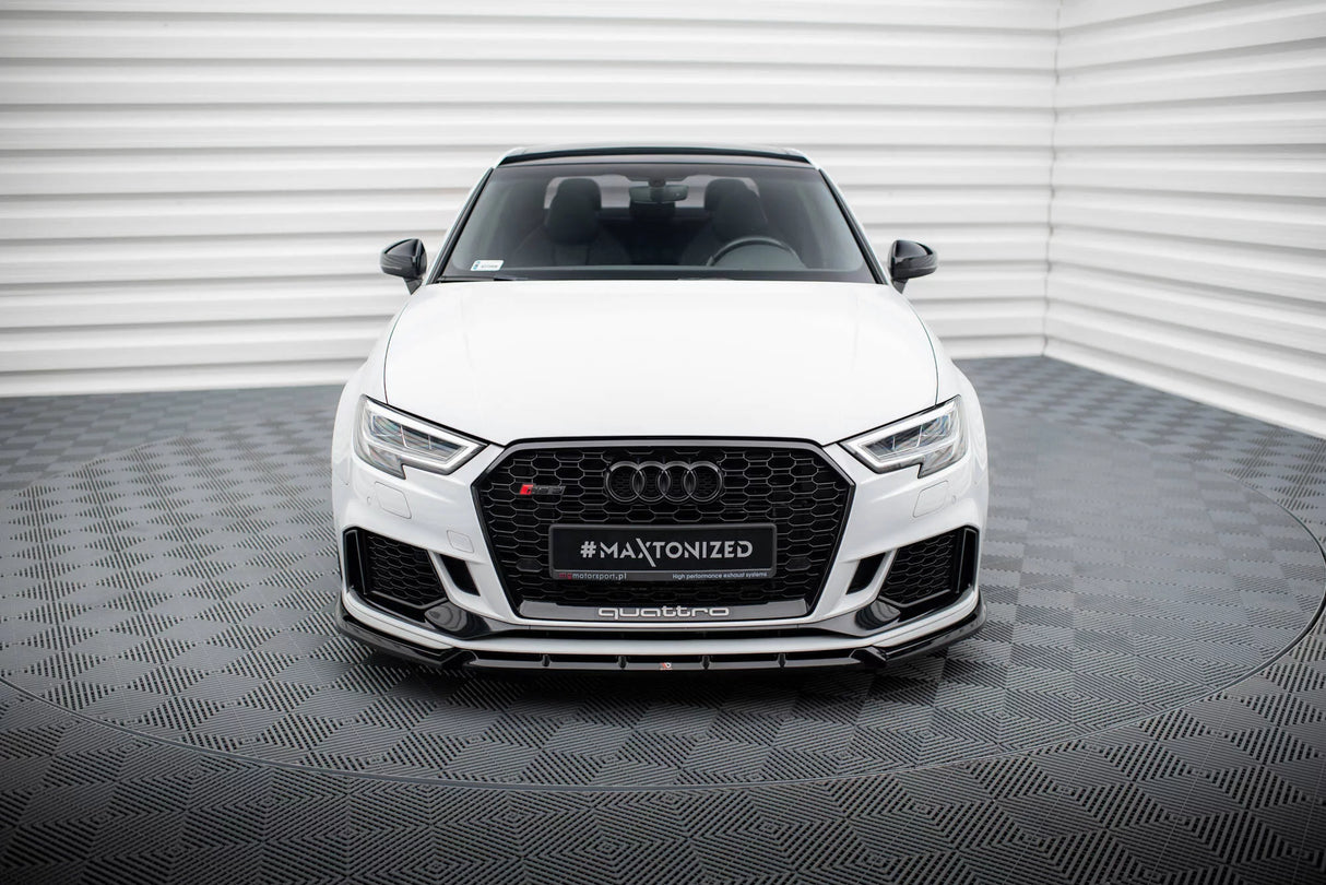 Maxton Design Splitter (V3) | Audi RS3 8V (Sedan)