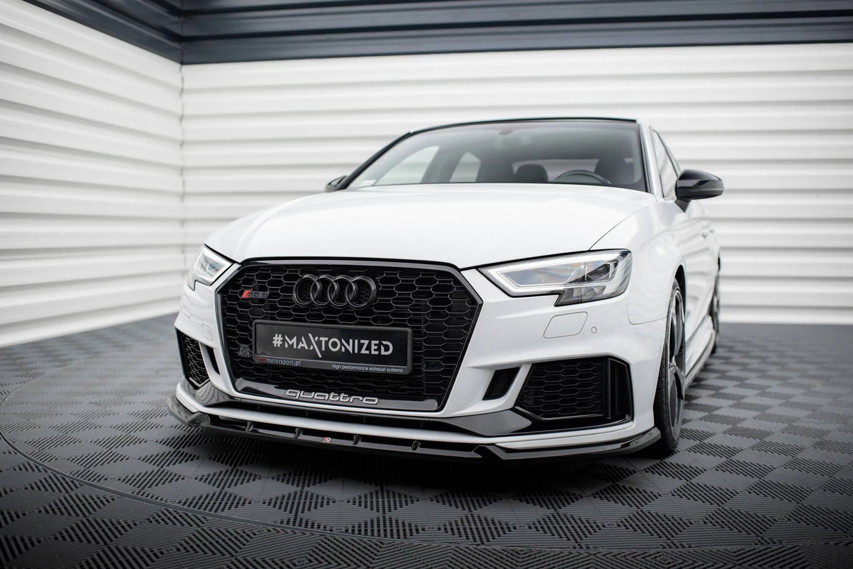 Maxton Design Splitter (V3) | Audi RS3 8V (Sedan)