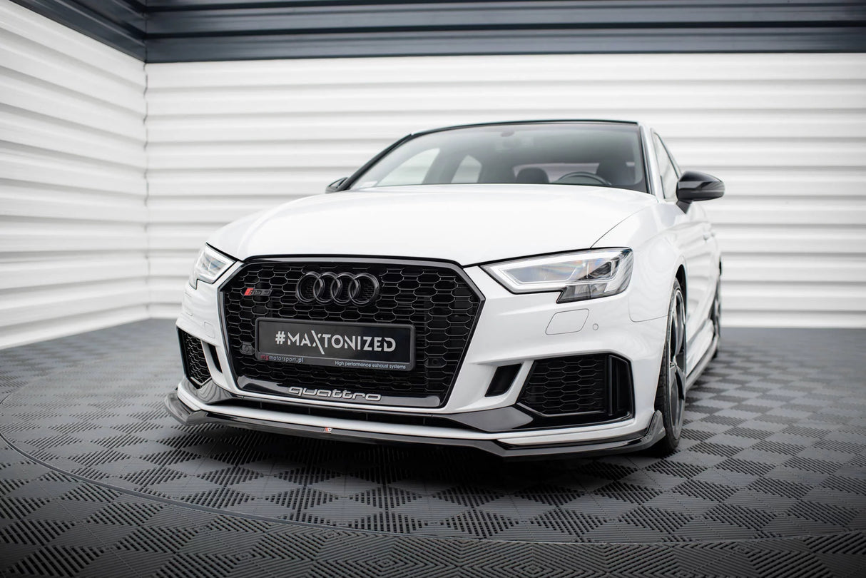 Maxton Design Splitter (V4) | Audi RS3 8V (Sedan)