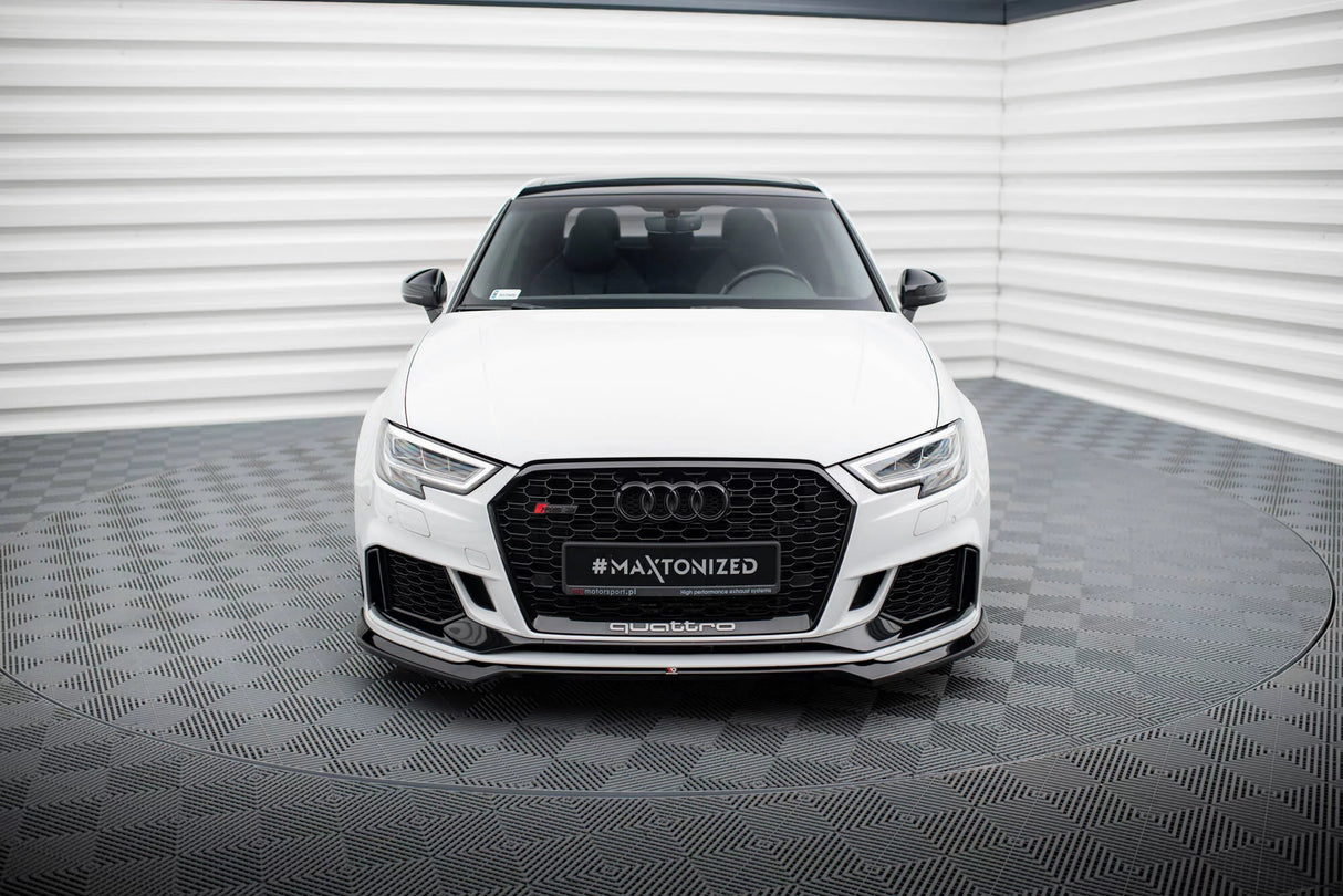 Maxton Design Splitter (V5) | Audi RS3 8V (Sedan)