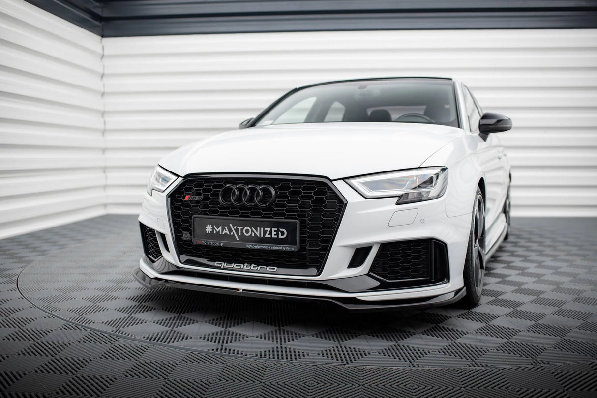 Maxton Design Splitter (V5) | Audi RS3 8V (Sedan)