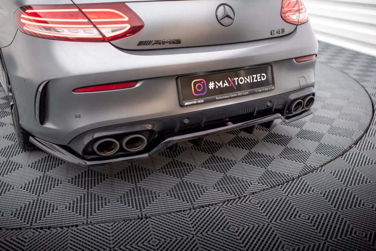 Maxton Design Achter Splitter | Mercedes W205 C43 AMG (Coupe)