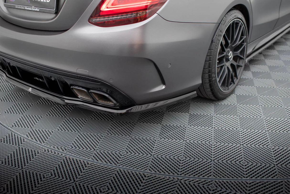 Maxton Design Achter Splitter | Mercedes W205 C63 AMG
