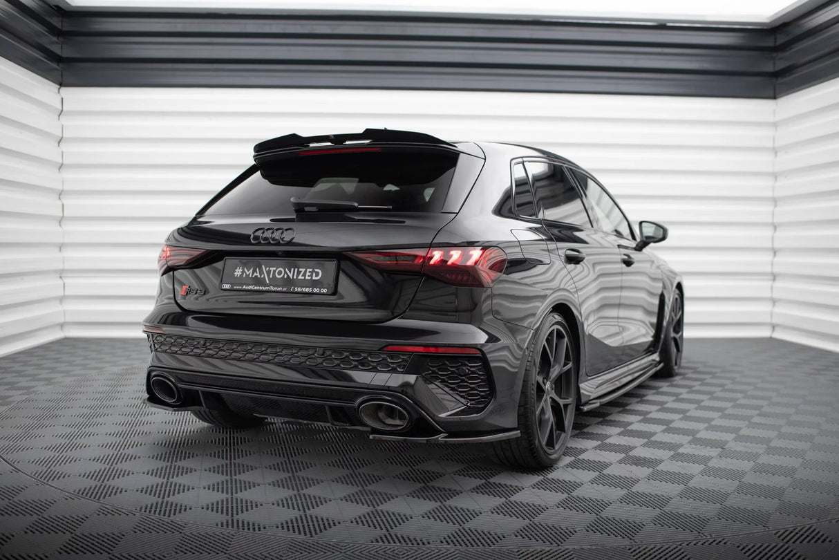 Maxton Design Achter Splitters (V1) | Audi RS3 8Y (Sportback)