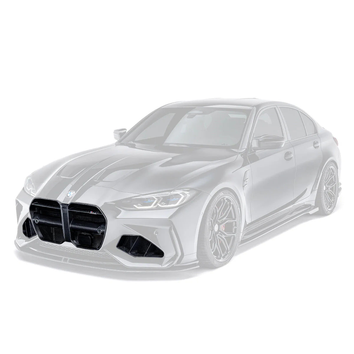 ADRO Carbon Fibre Front Bumper Grille & Duct Vents | BMW M3/M4 (G8X)