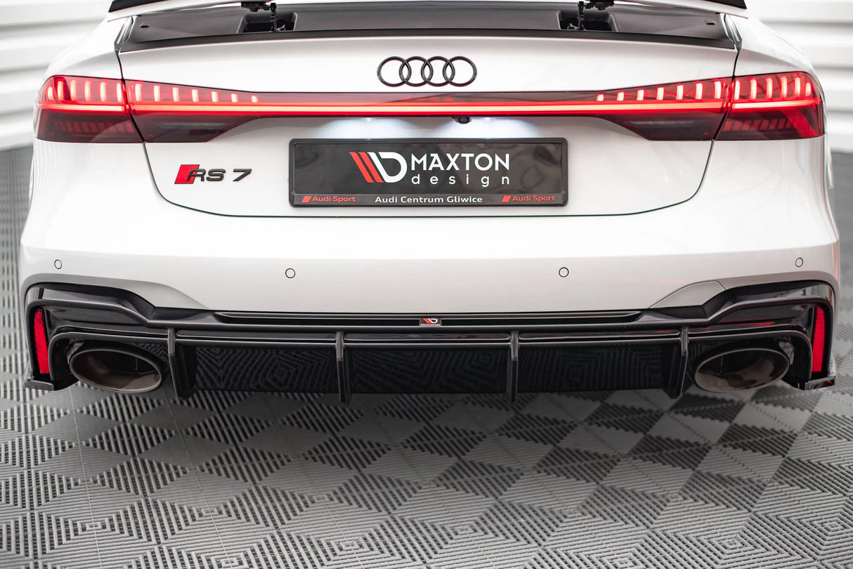 Maxton Design Diffuser (trekhaak) | Audi RS6/RS7 C8