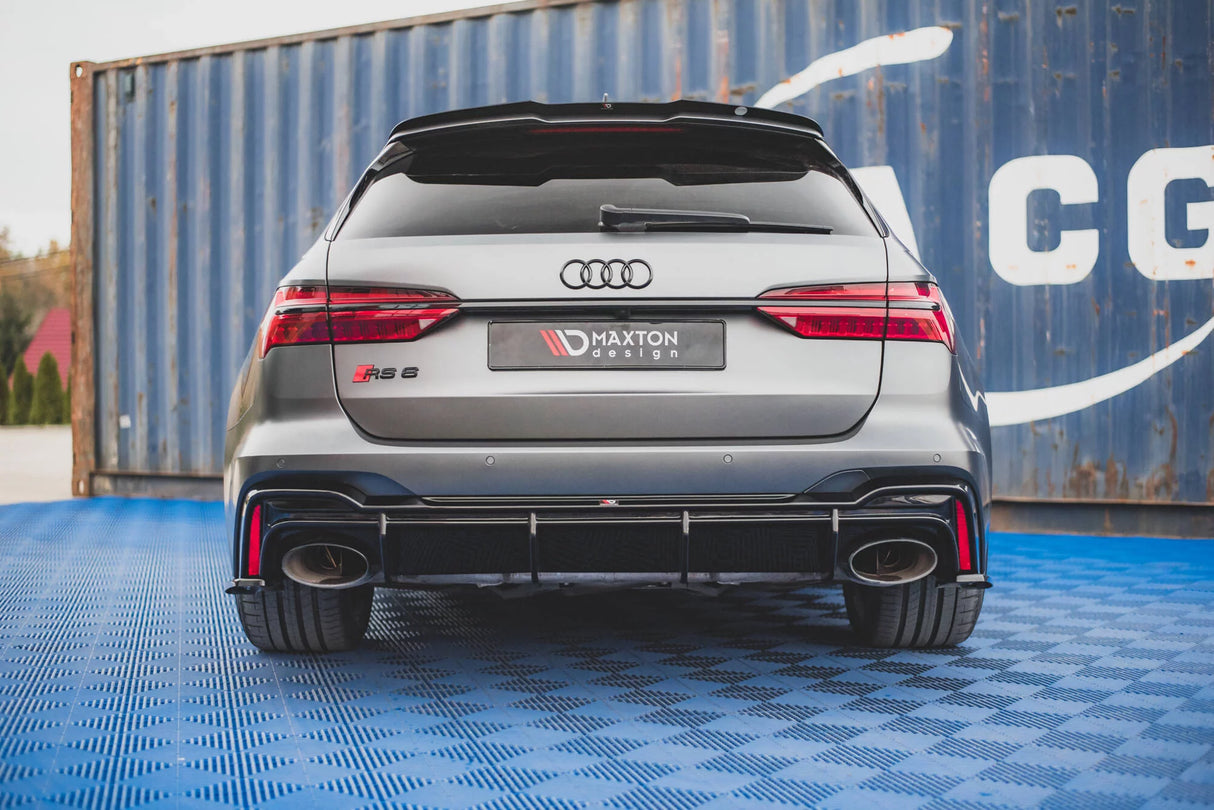 Maxton Design Diffuser (trekhaak) | Audi RS6/RS7 C8