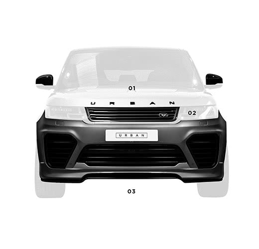 Urban Automotive Carbon Pakket | Range Rover SVR