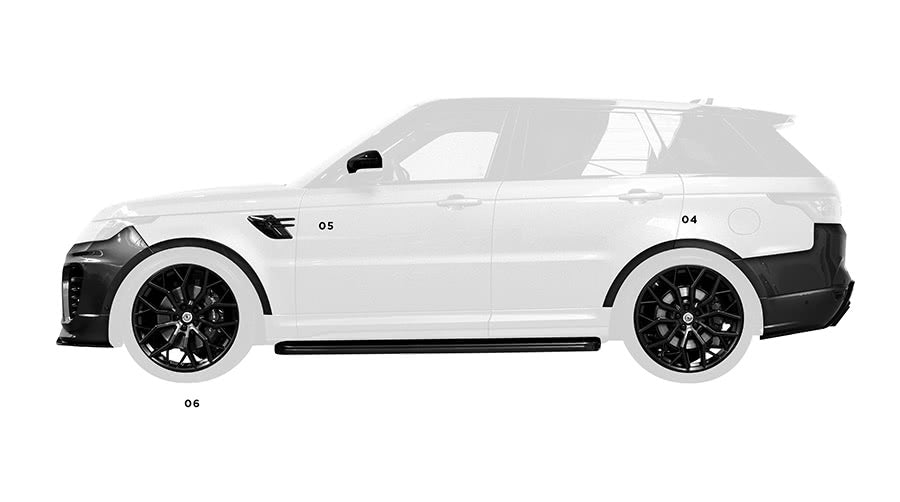 Urban Automotive Carbon Pakket | Range Rover SVR