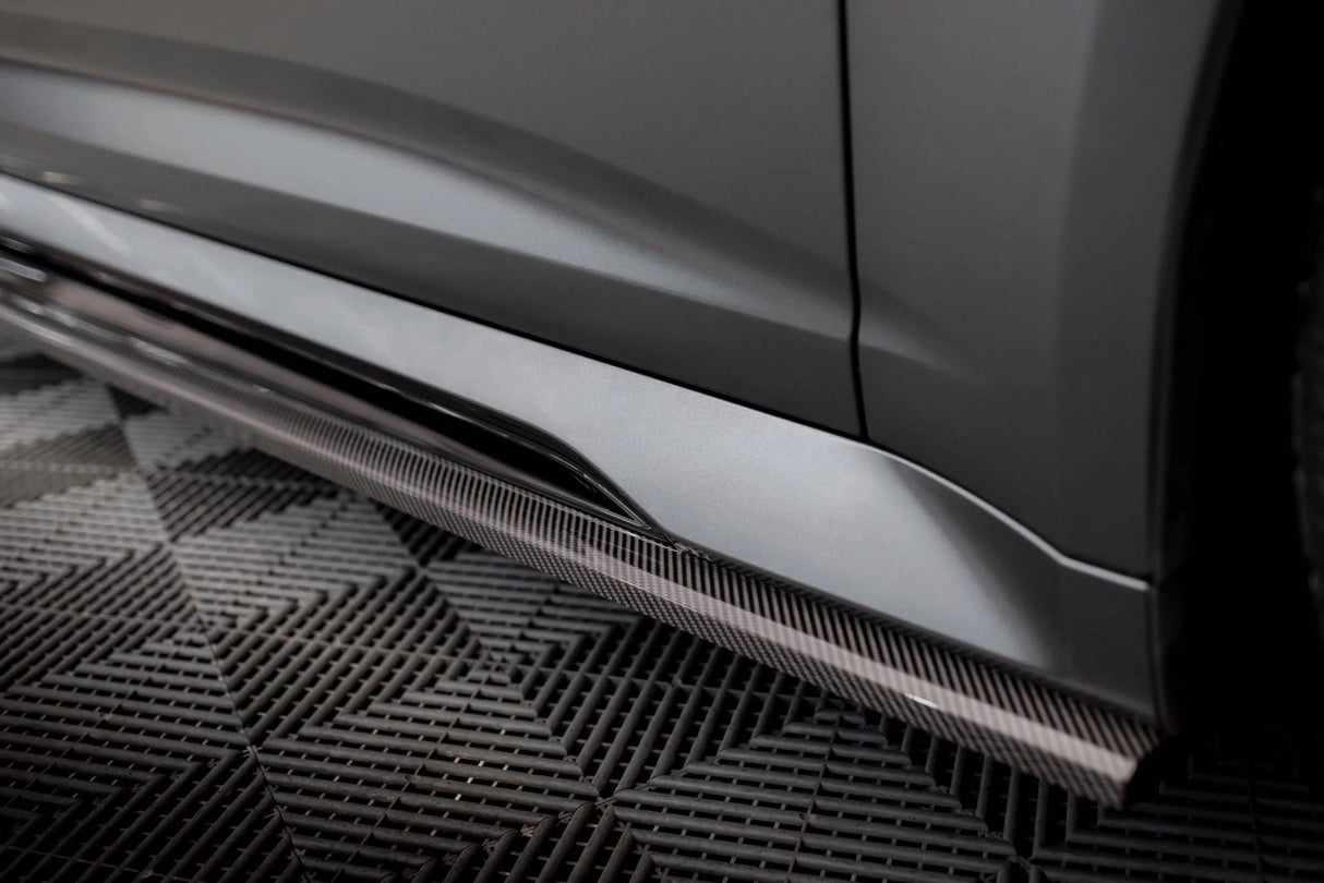 Maxton Design Carbon Side Skirt Splitters | Audi RS6/RS7 C8
