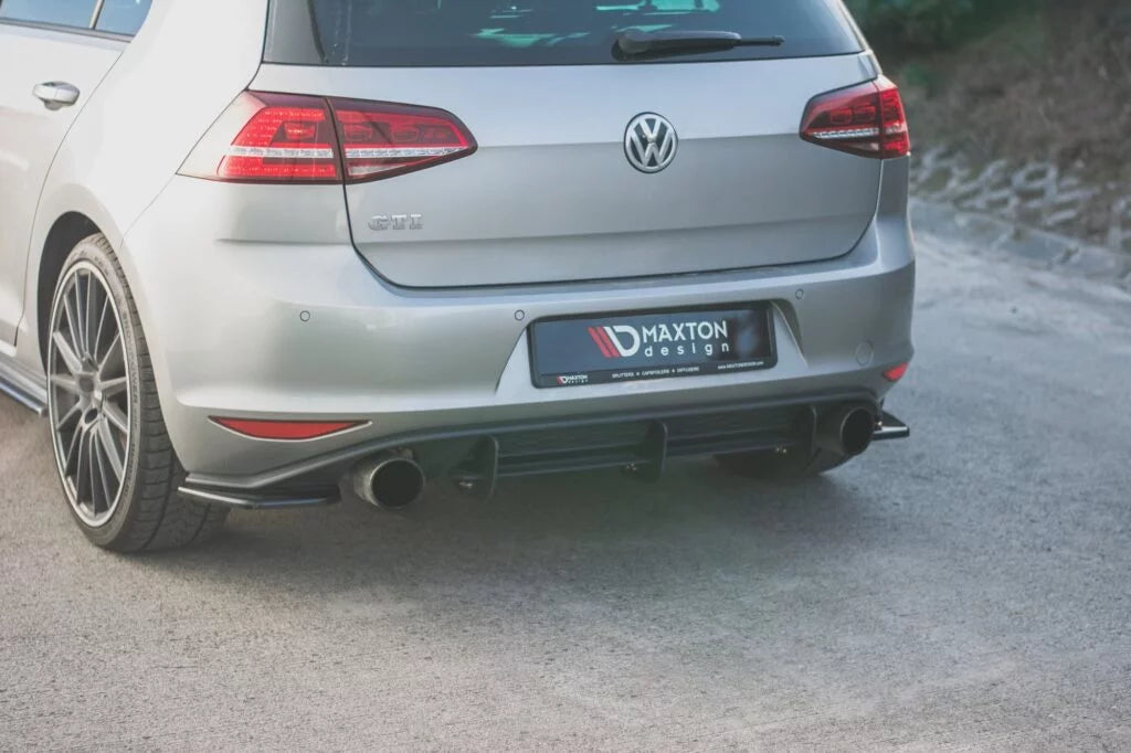 Maxton Design Achter Splitter (V2) | Volkswagen Golf 7 GTI