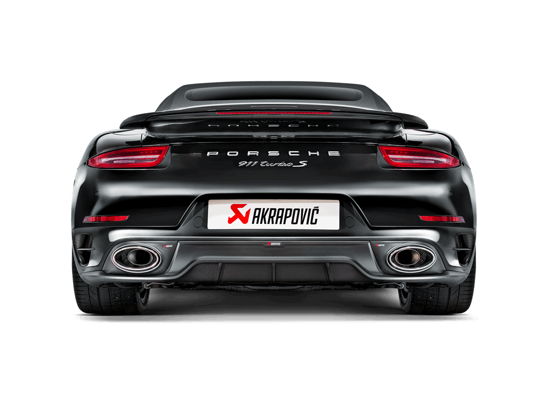 Akrapovič Slip-On Line (Titanium) PORSCHE 911 TURBO/TURBO S (991) 2015