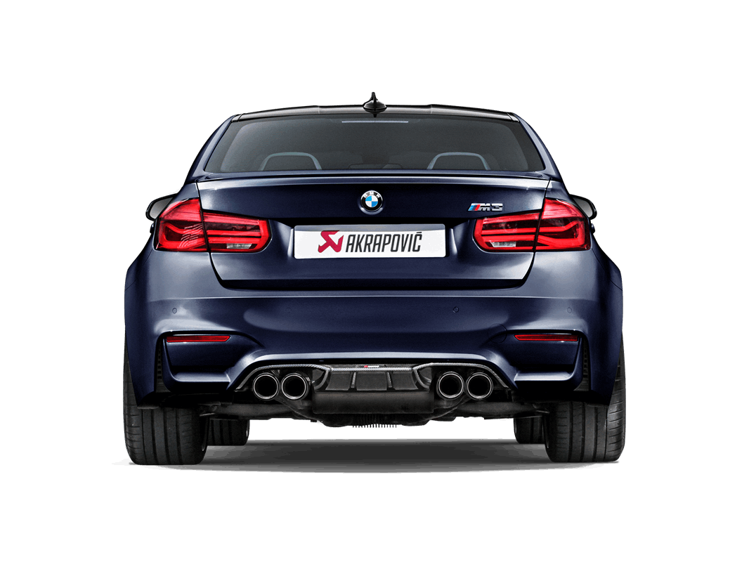 Akrapovič Achter Carbon Fiber Diffuser - Hoogglans BMW M4 (F82, F83) - OPF / GPF 2020