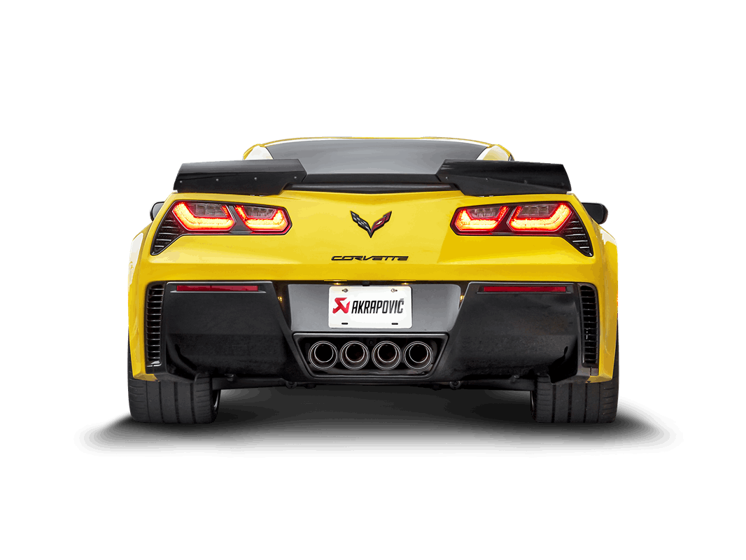 Akrapovič Slip-On Line (Titanium) CHEVROLET CORVETTE Z06 (C7) 2019