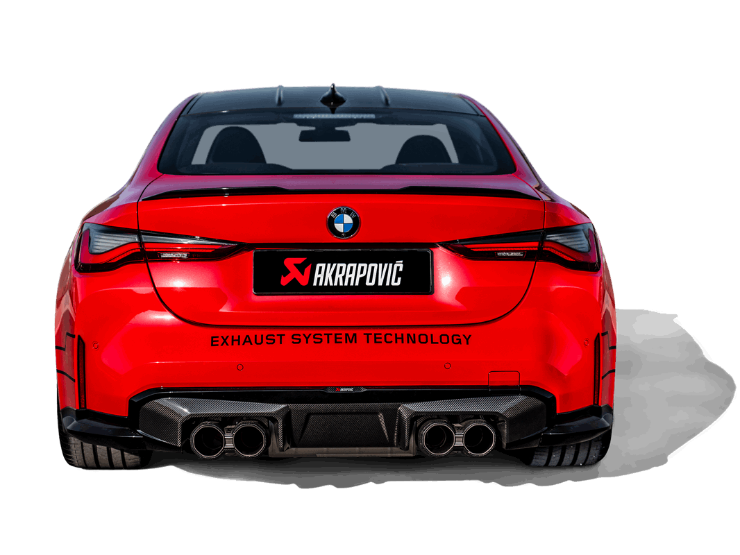 Akrapovič Achter Carbon Fiber Diffuser - Hoogglans Zwart BMW M3 (G80) 2022