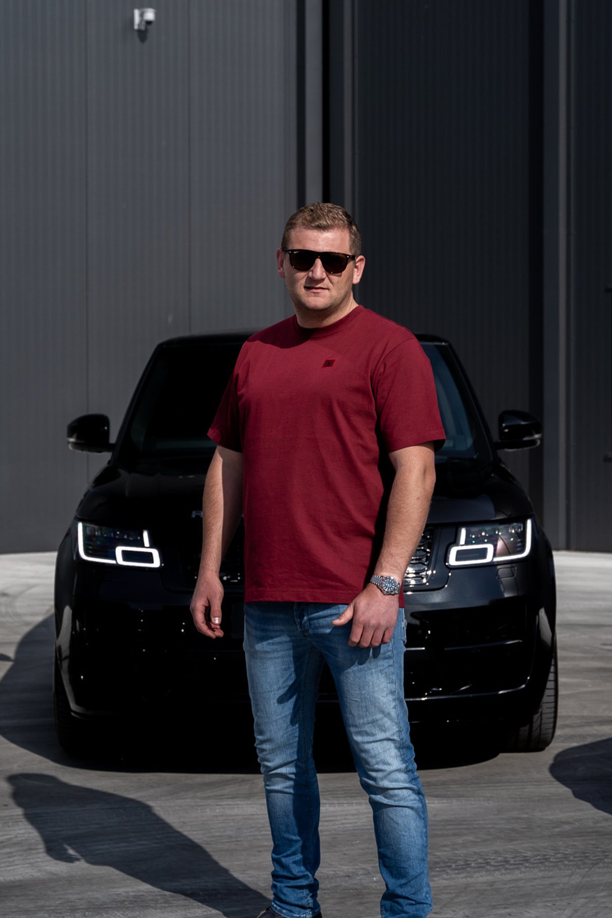 Gräper Oversized T-Shirt Burgundy