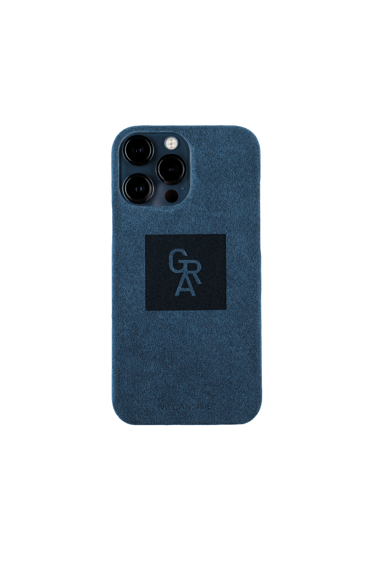 blauw alcantara telefoon hoesje iphone 13 pro max kopen graperautomotive