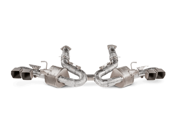 Akrapovič Slip-On Line (Titanium) CHEVROLET CORVETTE STINGRAY (C8) - OPF/GPF 2022