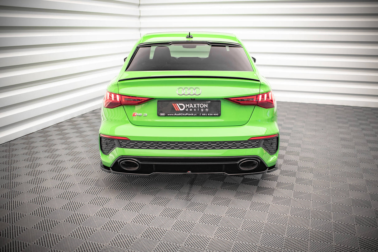 MAXTON CENTRAL REAR SPLITTER AUDI RS3 SEDAN 8Y