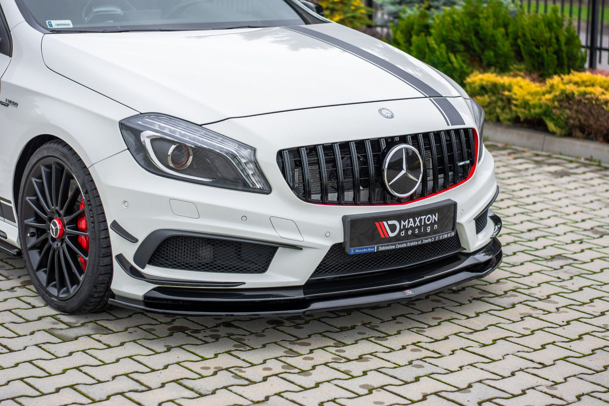 MAXTON FRONT SPLITTER MERCEDES A45 AMG W176