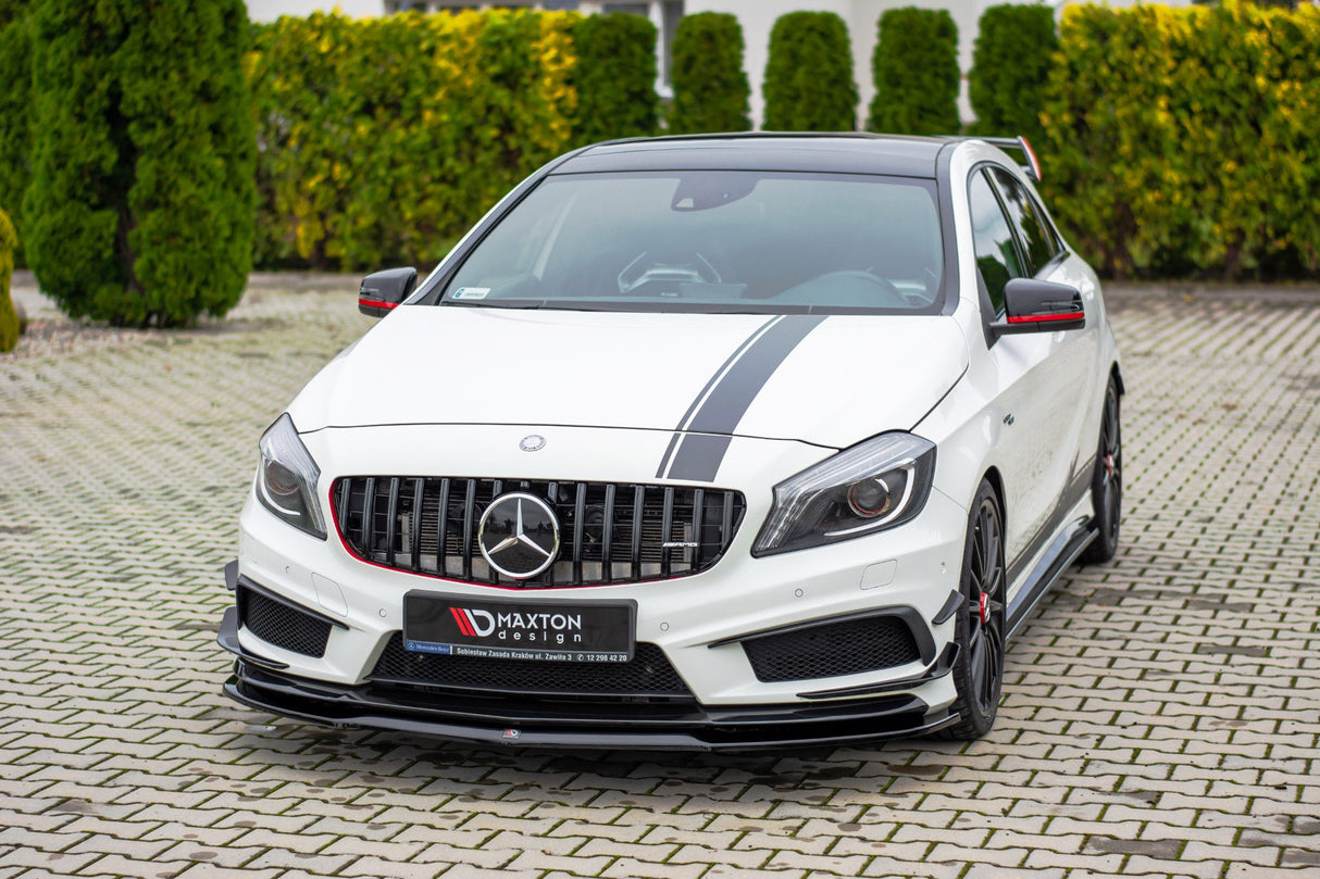 MAXTON FRONT SPLITTER MERCEDES A45 AMG W176
