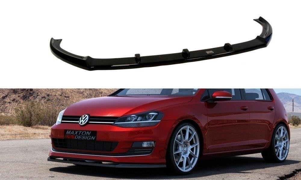 MAXTON FRONT SPLITTER VW GOLF VII MK7 FOR SPORT PACK
