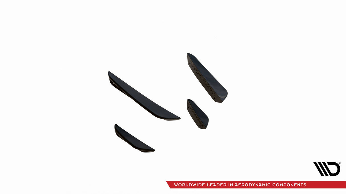 MAXTON FRONT BUMPER WINGS (CANARDS) AUDI RS3 SEDAN 8Y