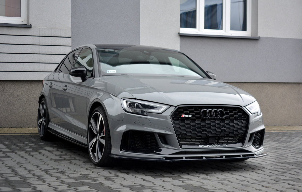 MAXTON FRONT SPLITTER V.1 AUDI RS3 8V FL SEDAN
