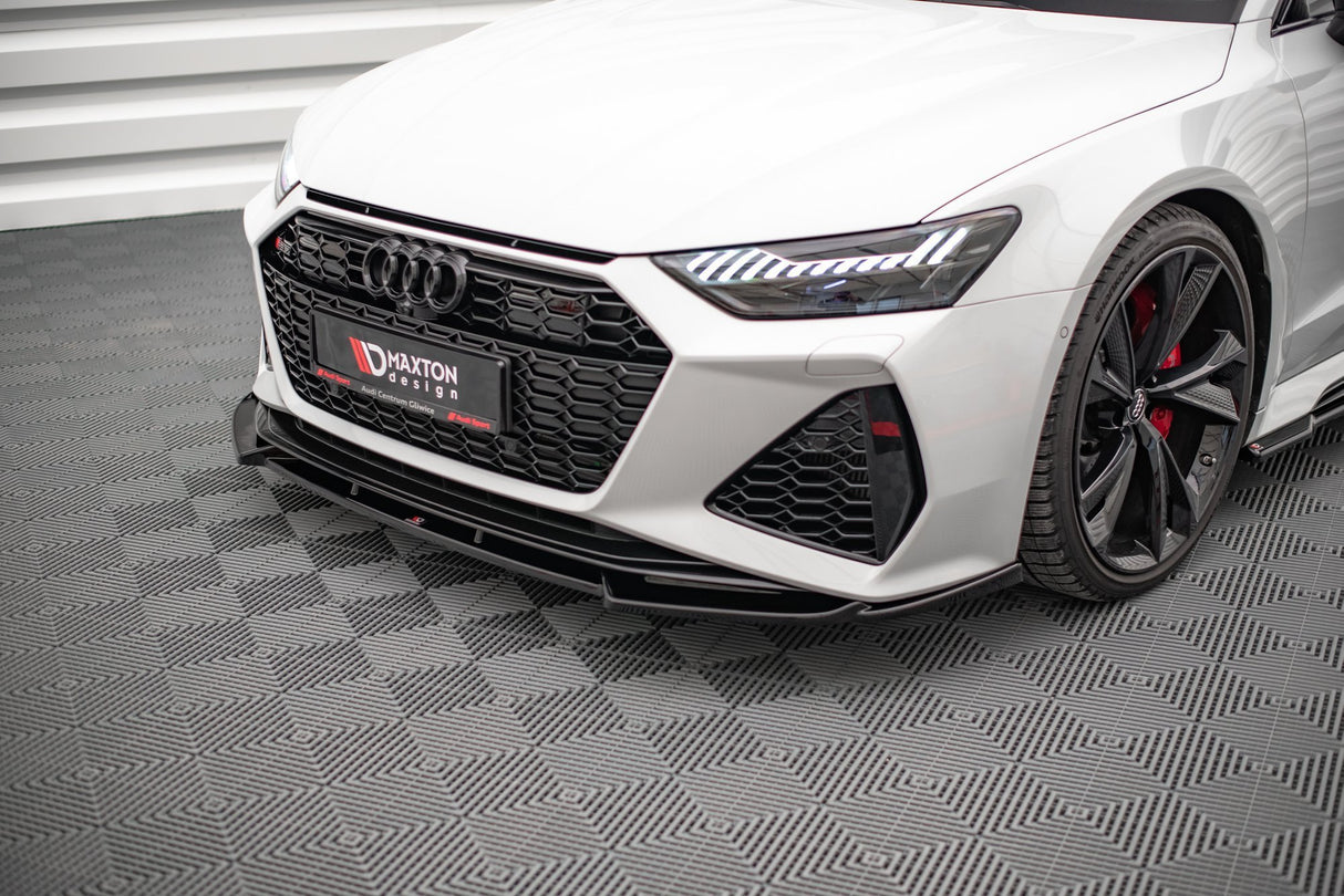MAXTON FRONT SPLITTER V.1 AUDI RS6 C8 / RS7 C8