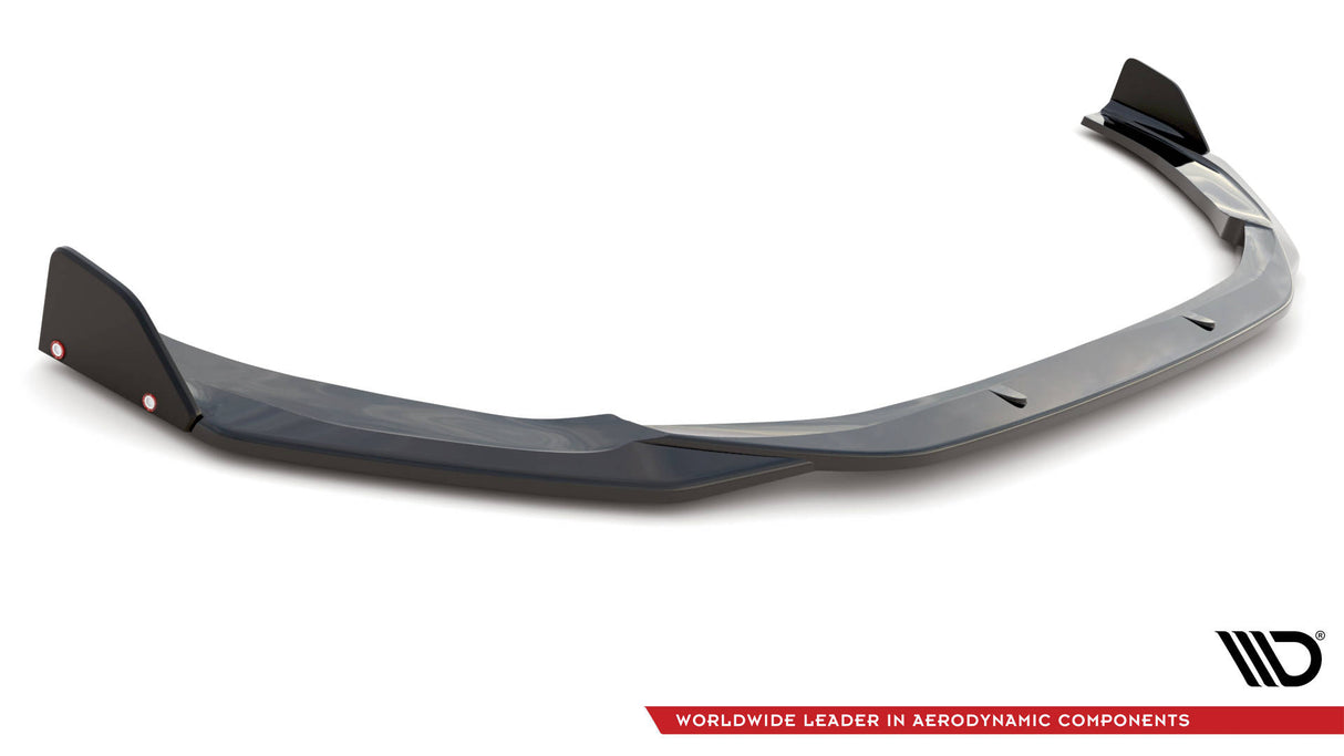 MAXTON FRONT SPLITTER V.1 + FLAPS AUDI RS5 F5 FACELIFT