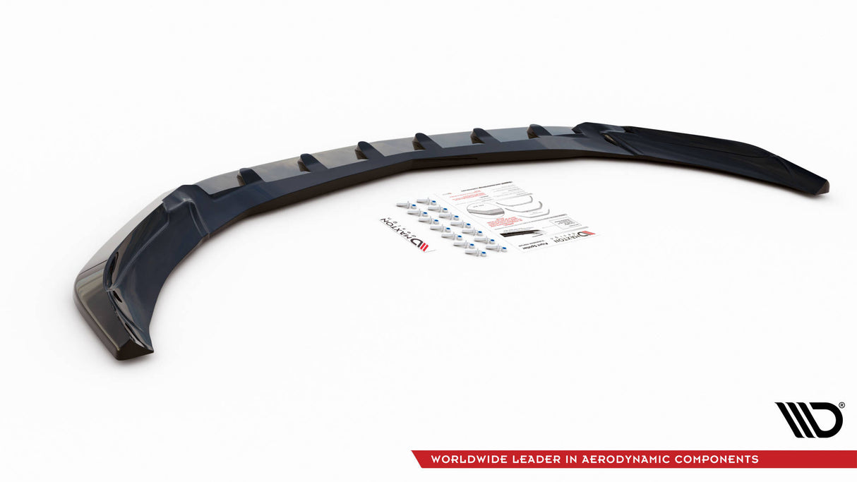 MAXTON FRONT SPLITTER V.1 MERCEDES-BENZ A45 AERO W176 FACELIFT