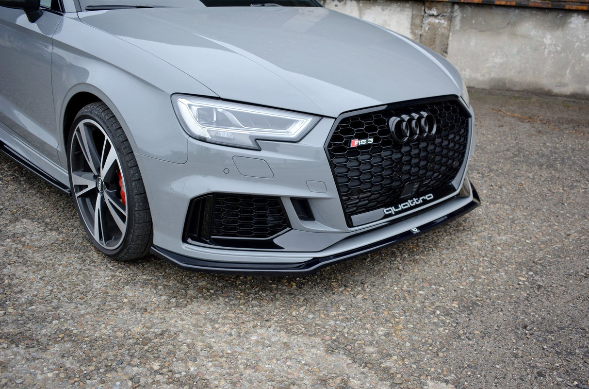 MAXTON FRONT SPLITTER V.2 AUDI RS3 8V FL SEDAN