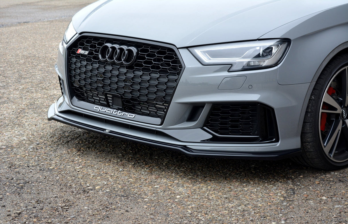MAXTON FRONT SPLITTER V.2 AUDI RS3 8V FL SEDAN