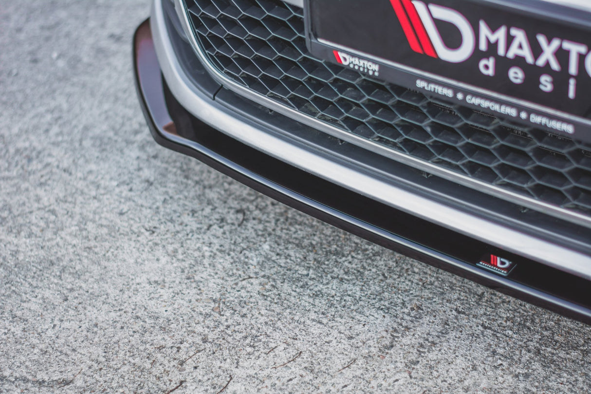 MAXTON FRONT SPLITTER V.2 VW GOLF VII MK7 GTI