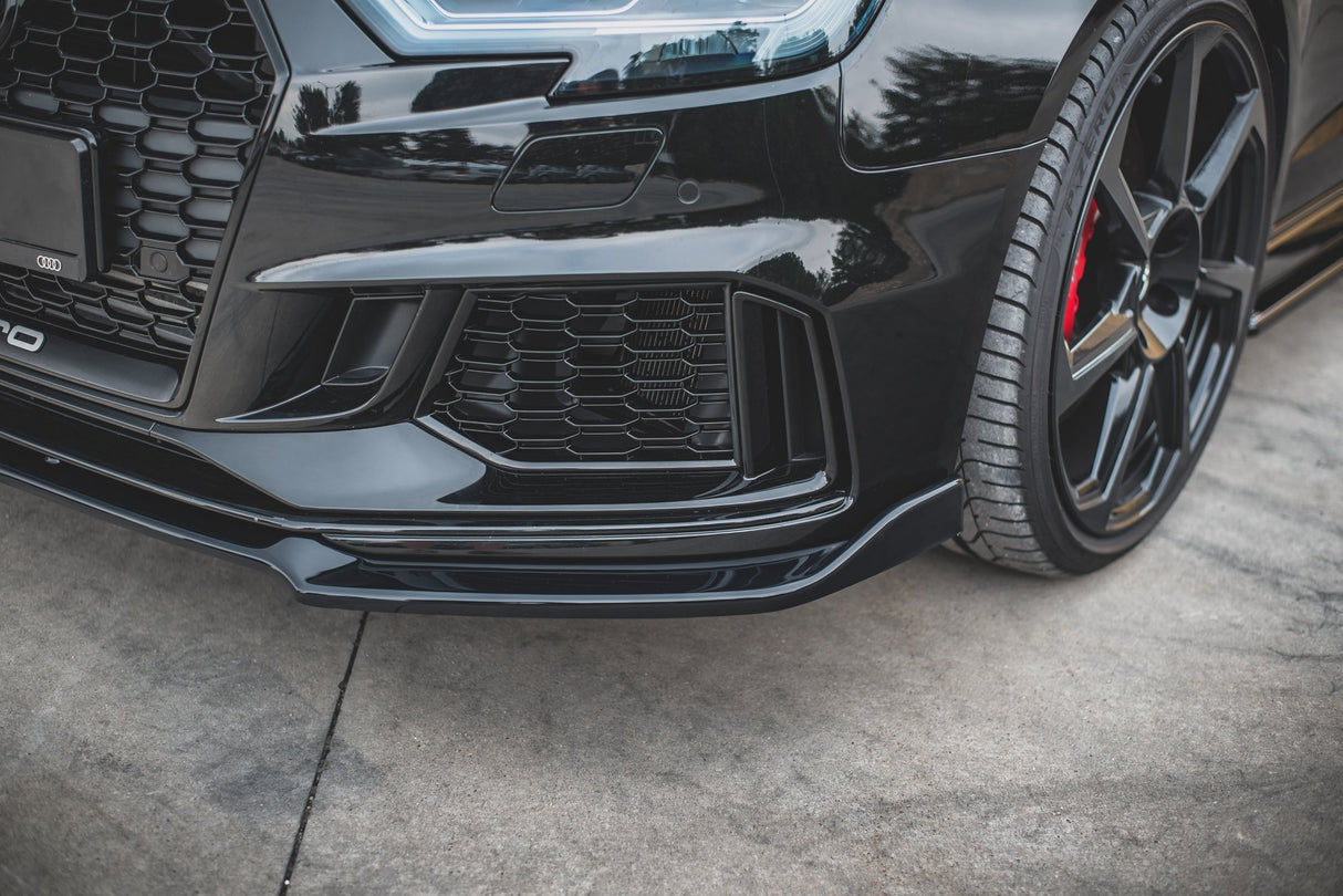 MAXTON FRONT SPLITTER V.3 AUDI RS3 8V FL SPORTBACK