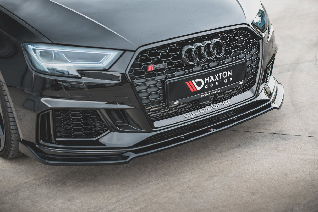 MAXTON FRONT SPLITTER V.3 AUDI RS3 8V FL SPORTBACK