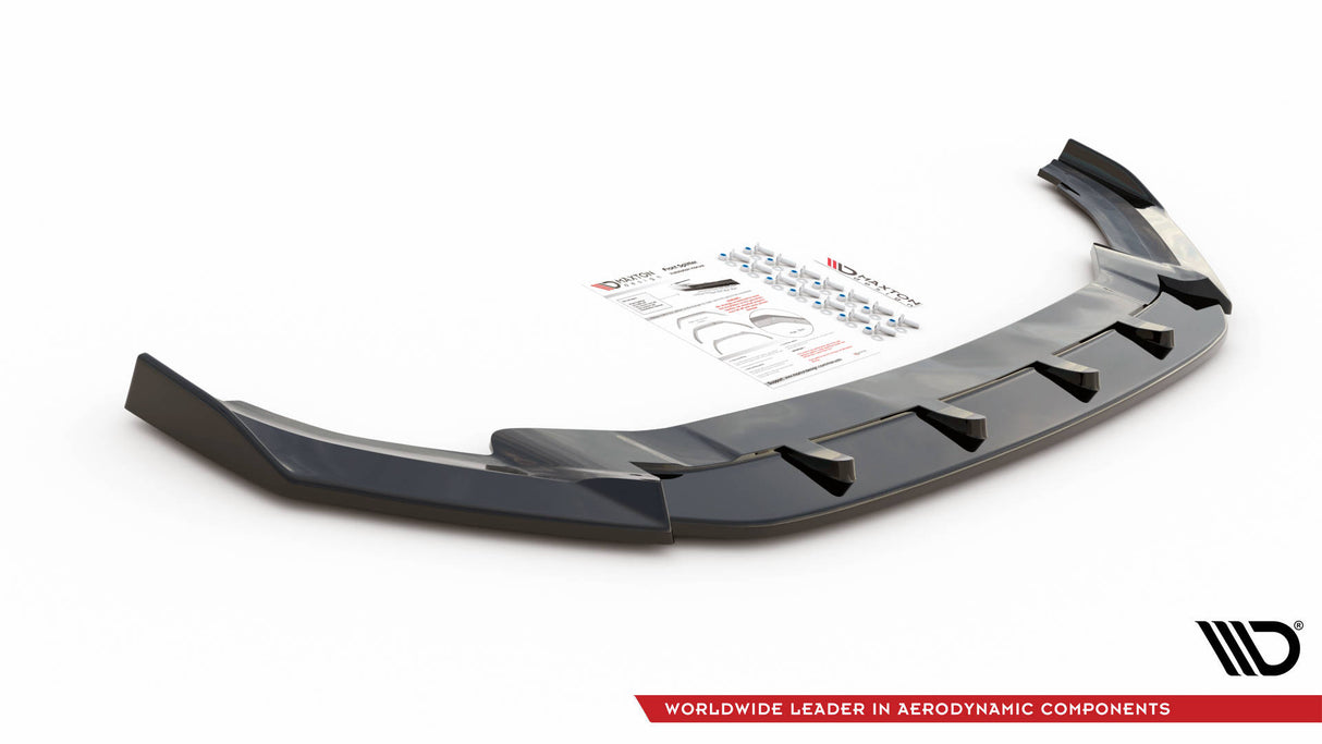 MAXTON FRONT SPLITTER V.4 VOLKSWAGEN GOLF VII R MK7