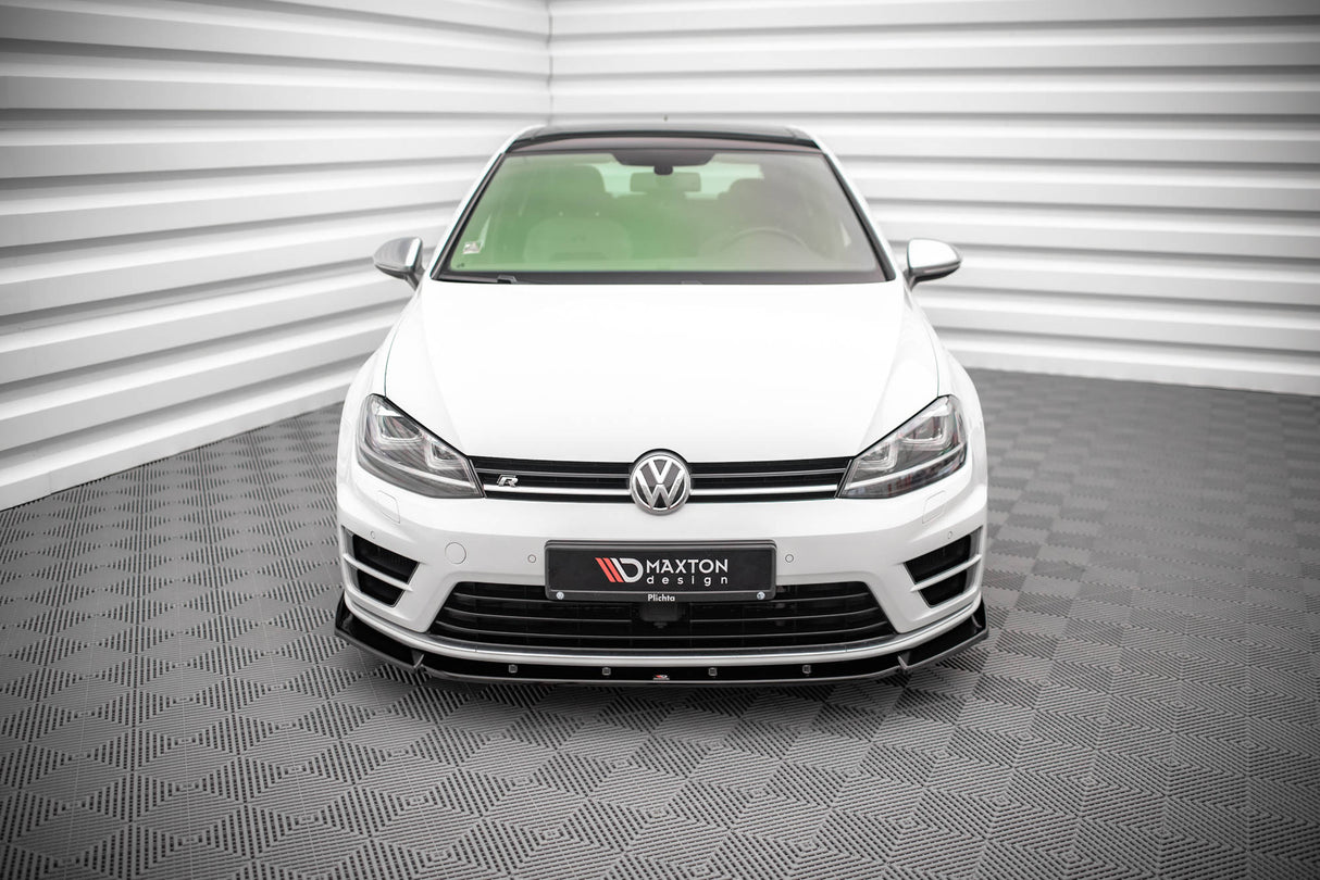 MAXTON FRONT SPLITTER V.4 VOLKSWAGEN GOLF VII R MK7