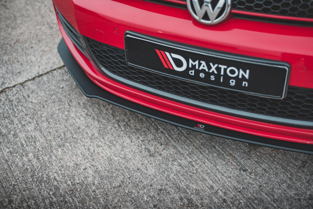 MAXTON RACING DURABILITY FRONT SPLITTER V.3 VOLKSWAGEN GOLF GTI MK6