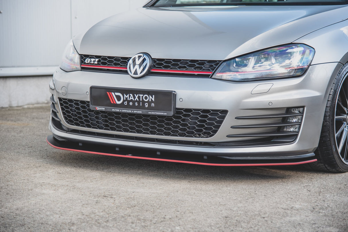 MAXTON RACING DURABILITY FRONT SPLITTER VW GOLF 7 GTI