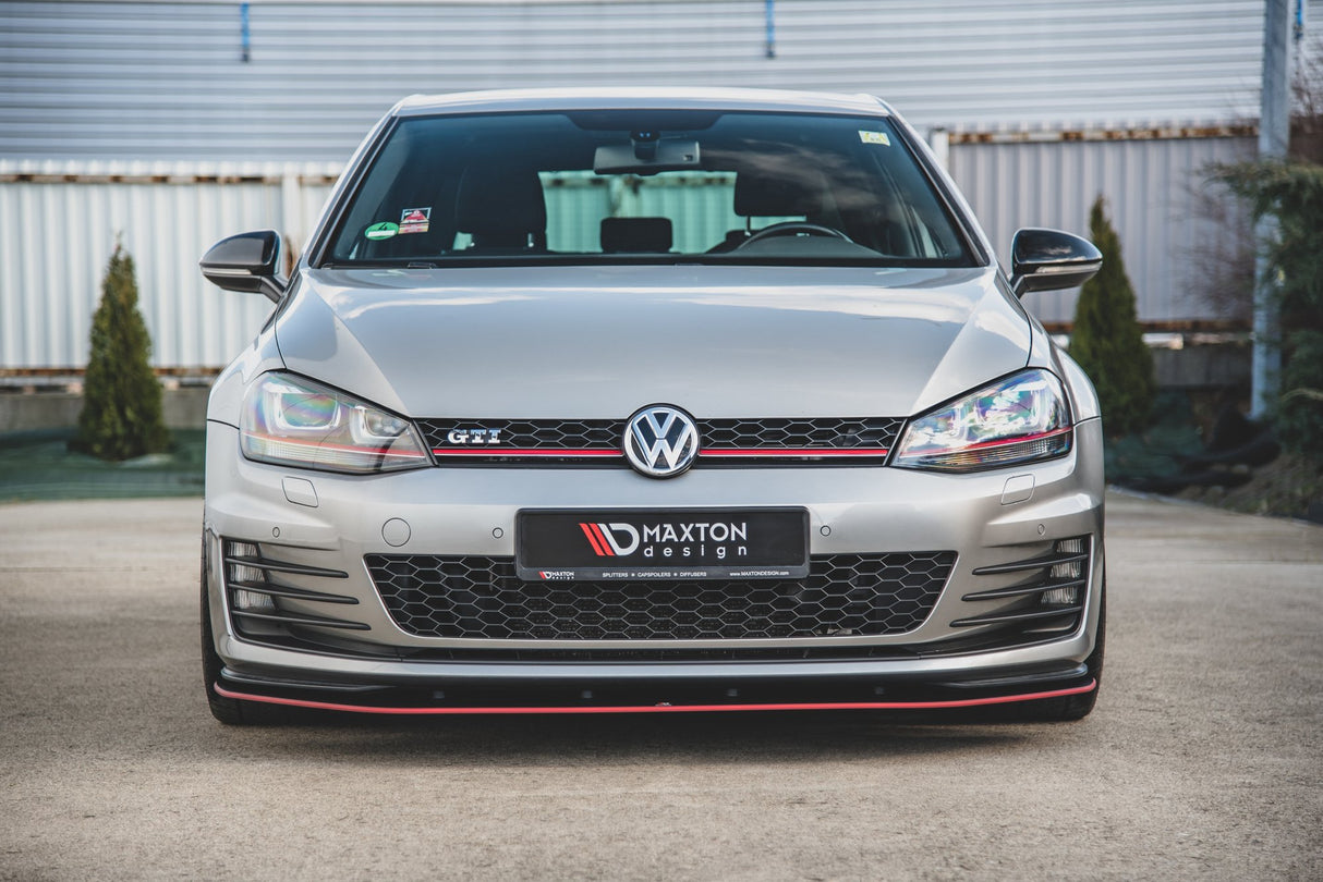 MAXTON RACING DURABILITY FRONT SPLITTER VW GOLF 7 GTI