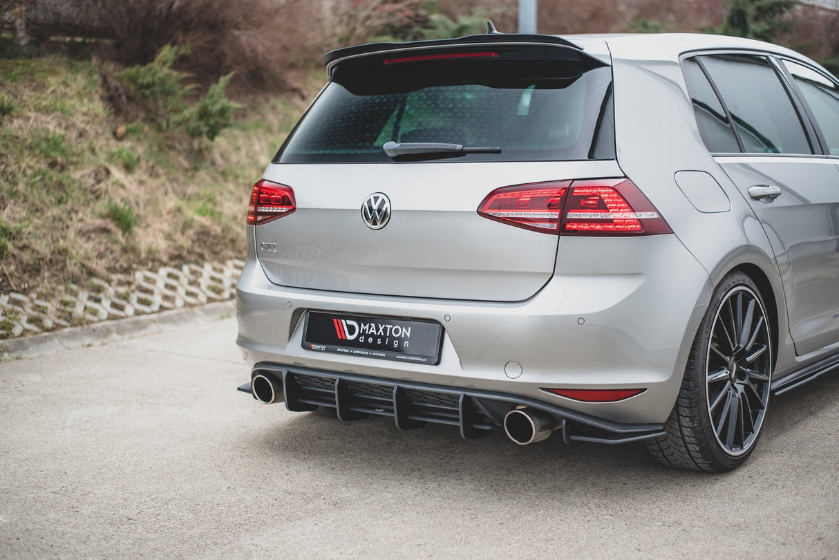 MAXTON RACING DURABILITY REAR DIFFUSER V.1 VW GOLF VII MK7 GTI