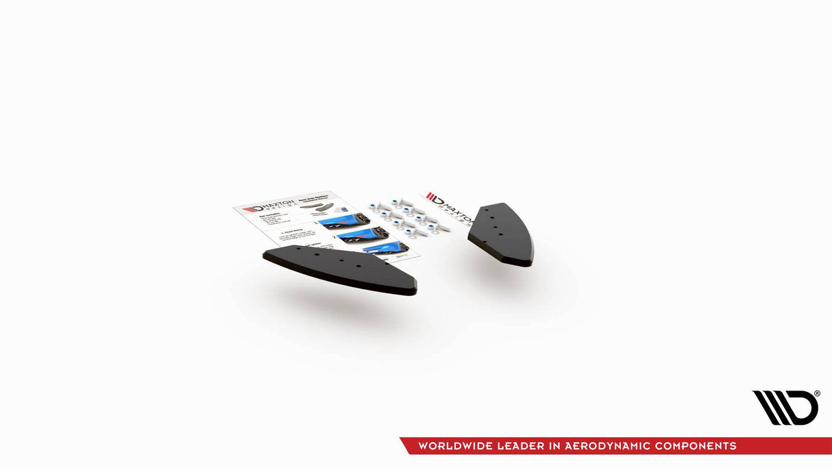 MAXTON RACING DURABILITY REAR SIDE SPLITTERS VOLKSWAGEN GOLF GTI MK6