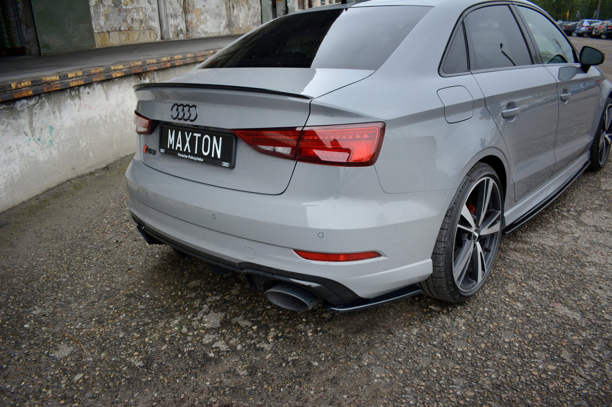 MAXTON REAR SIDE SPLITTERS AUDI RS3 8V FL SEDAN