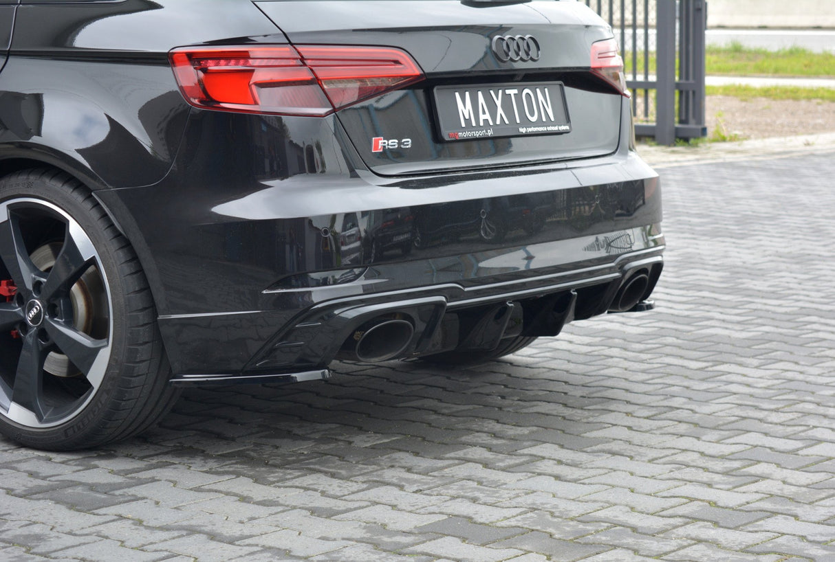 MAXTON REAR SIDE SPLITTERS AUDI RS3 8V FL SPORTBACK