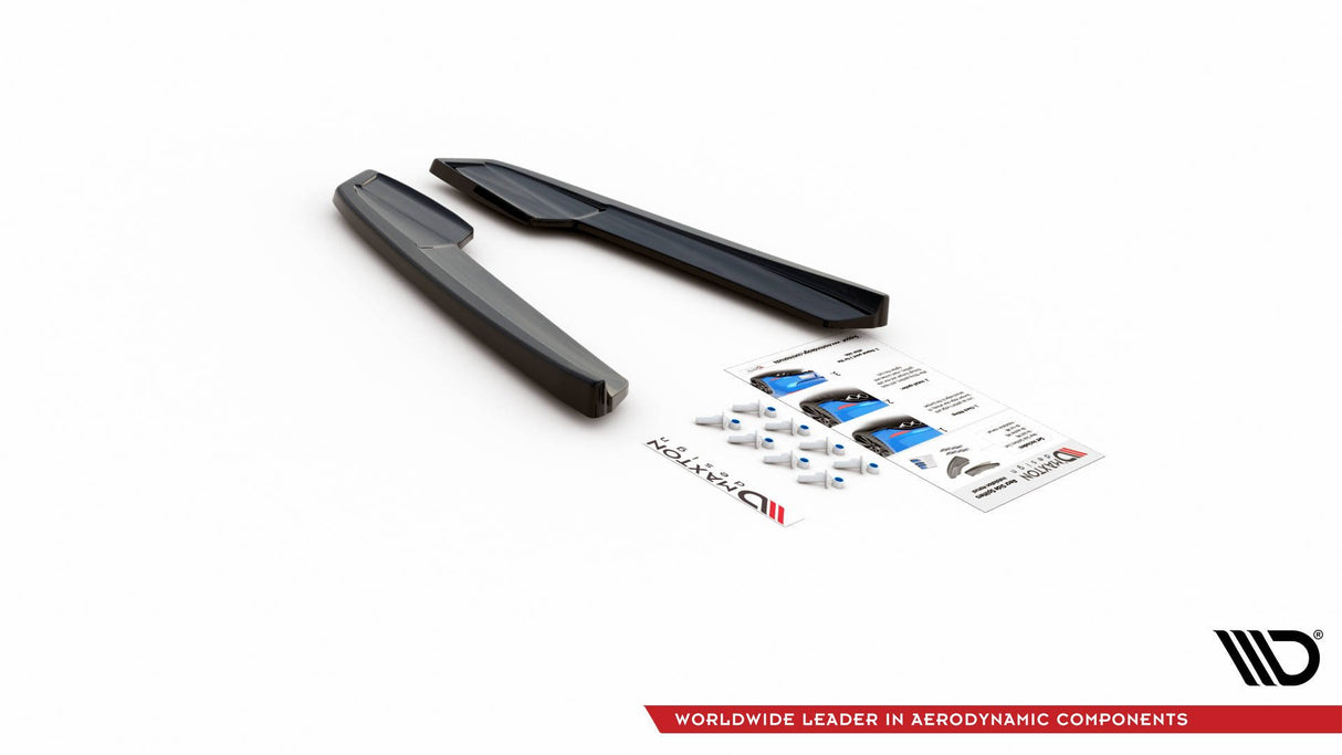 MAXTON REAR SIDE SPLITTERS V.1 AUDI RS6 C8 / RS7 C8