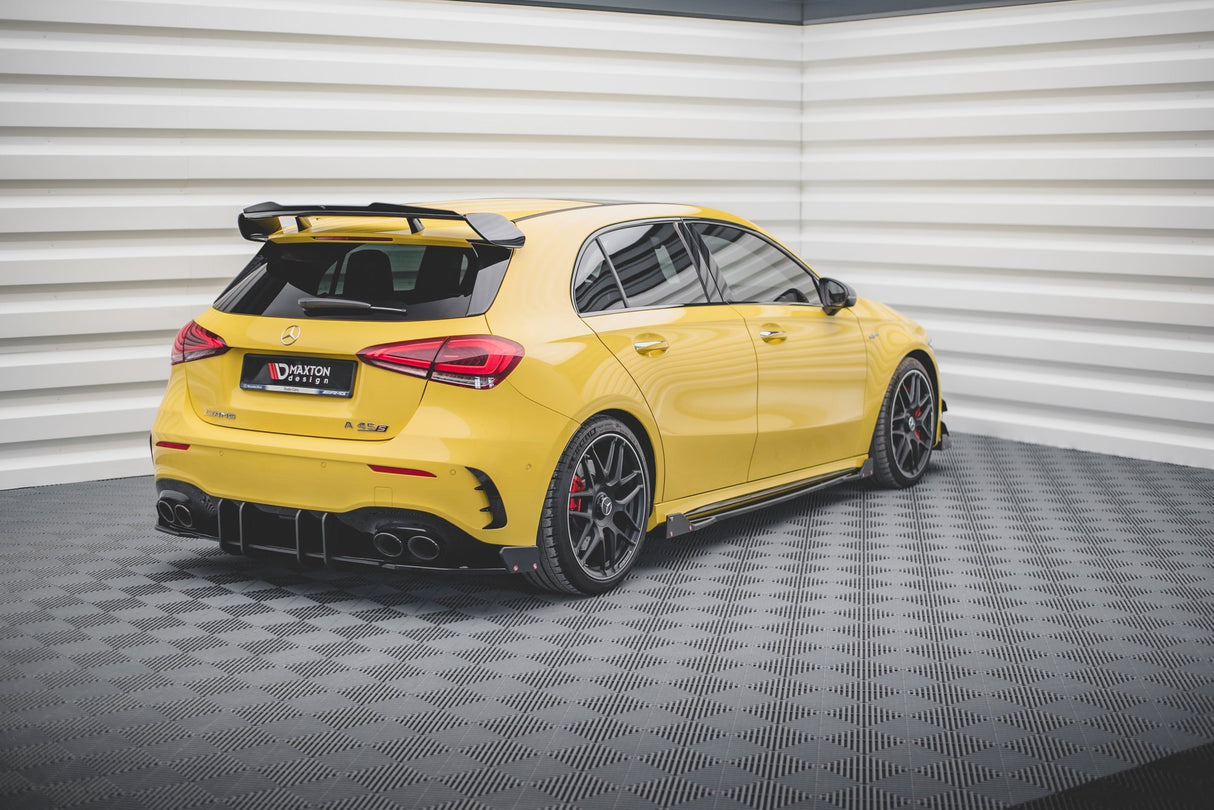 MAXTON REAR SIDE SPLITTERS V.2 + FLAPS MERCEDES-AMG A45 S W177